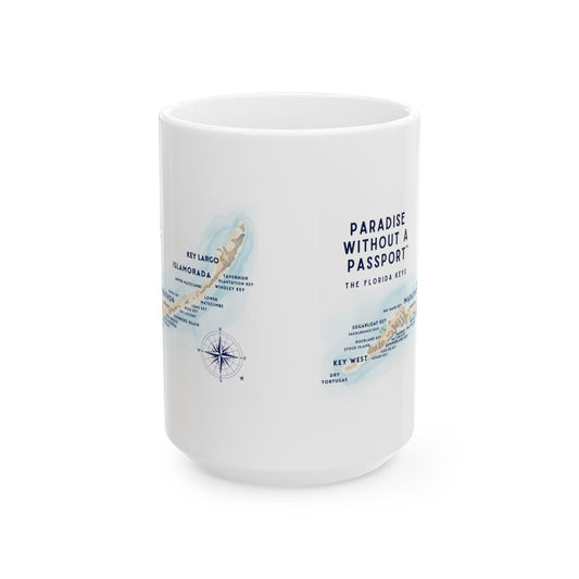 Florida Keys Waterpaint Mug — Coffee Mug | Florida Keys Art