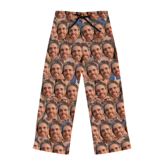 Custom Face Pajama Pants — Funny Personalized All-Over Print Sleepwear