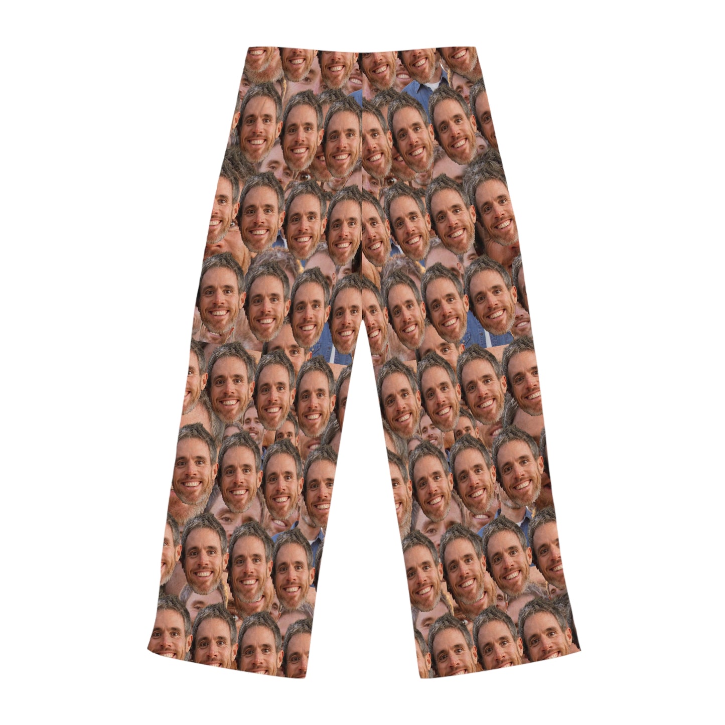 Custom Face Pajama Pants — Funny Personalized All-Over Print Sleepwear