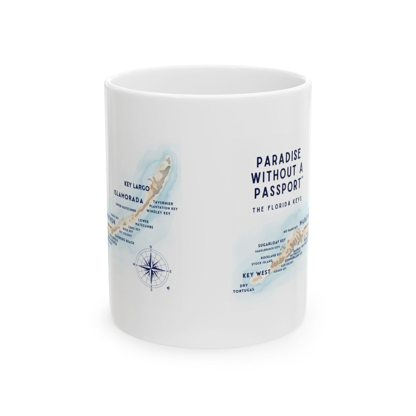Florida Keys Waterpaint Mug — Coffee Mug | Florida Keys Art