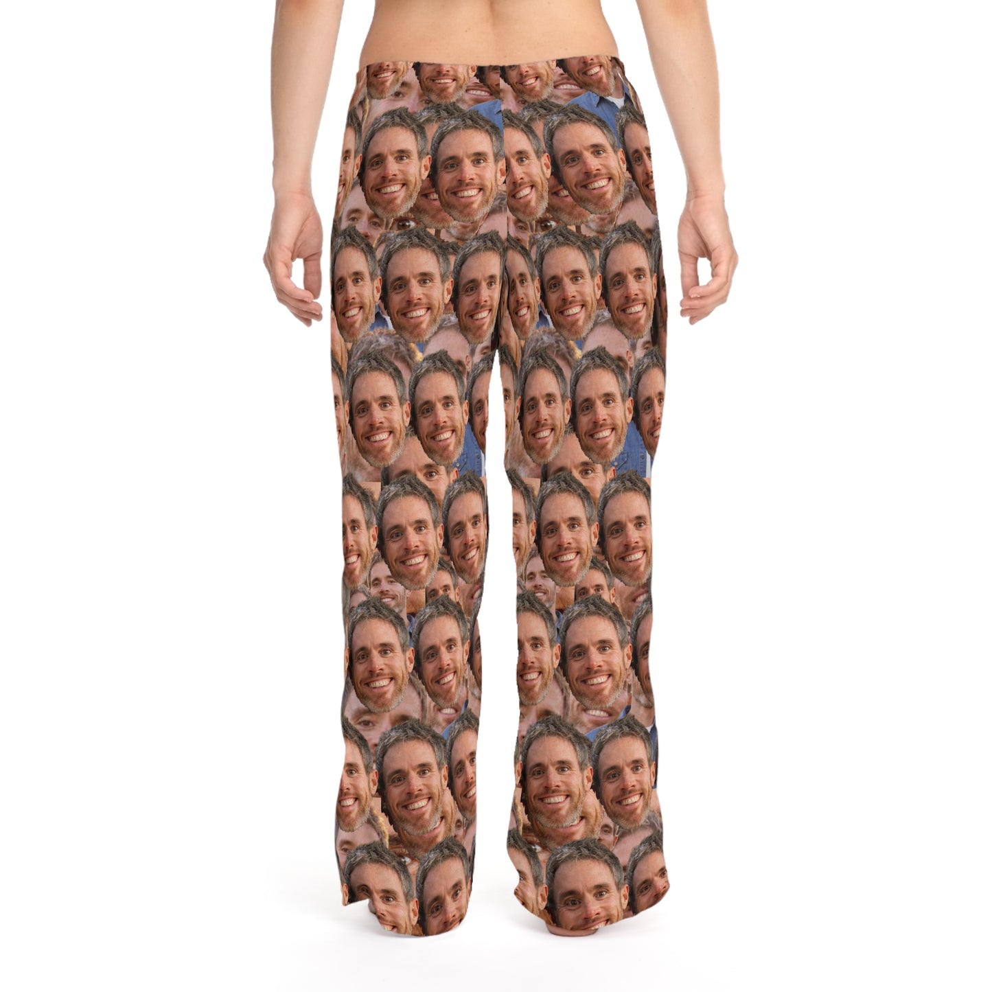 Custom Face Pajama Pants — Funny Personalized All-Over Print Sleepwear