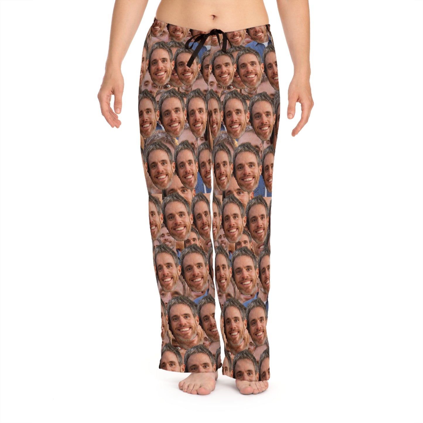 Custom Face Pajama Pants — Funny Personalized All-Over Print Sleepwear